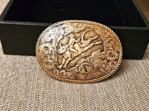 Boucle D'oreille Country Western USA Crumrine - Argent - Marque La Joya - Neuf Avec étiquettes