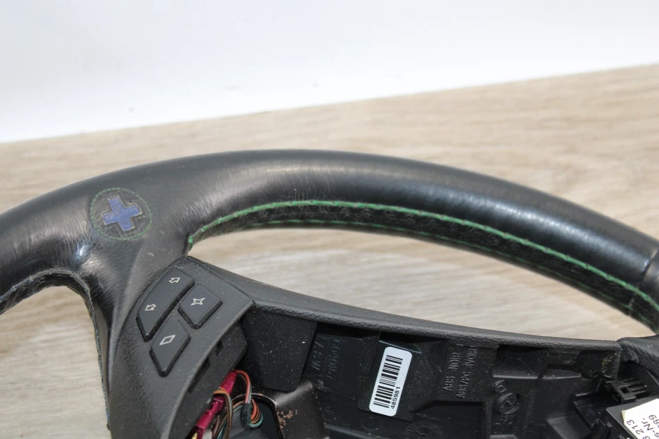 07-08 BMW E65 ALPINA B7 РУЛЕВОЕ КОЛЕСО СИНИЙ И ЗЕЛЕНЫЙ ШОВ OEM - Изображение 2 из 4