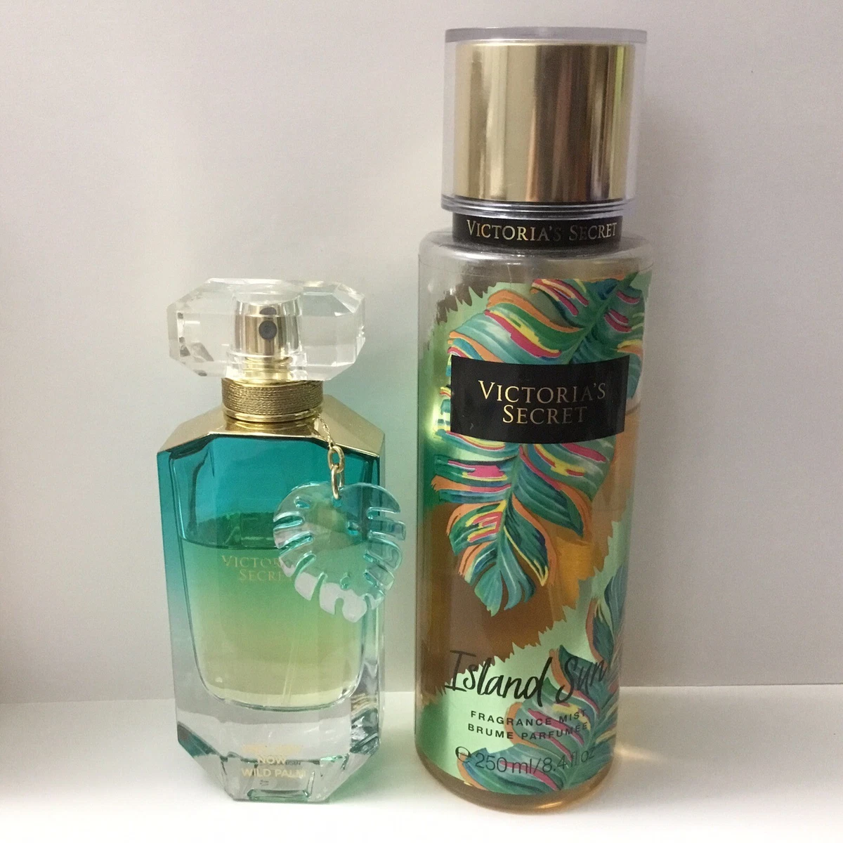 Victoria's Secret Very Sexy Now Wild Palm Eau De Parfum & Island Sun Mist  Used