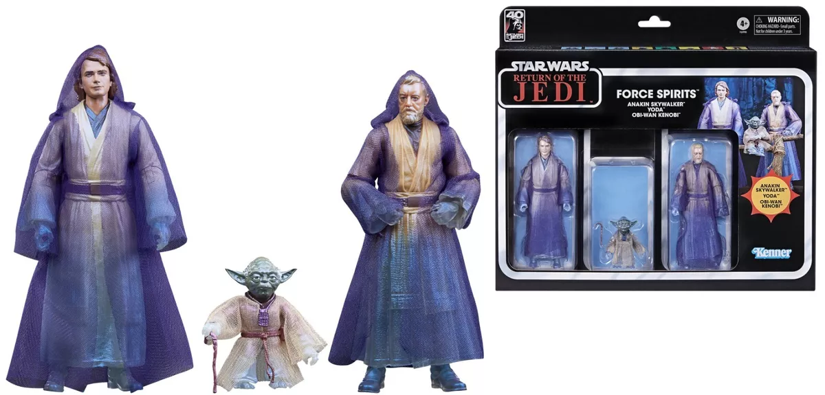 Star Wars The Black Series Force Ghosts 3-Pack – Hasbro Pulse