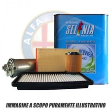 KIT TAGLIANDO 4 LT SELENIA GAS
