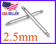 18mm 20mm 22mm 24mm 26mm FAT Spring Bar Pin 2.5mm w/ 0.8mm ends 4 pcs or 10 pcs
