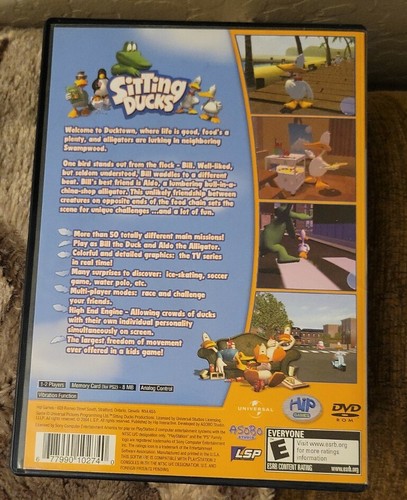 Sitting Ducks - Sony PlayStation 2 - PS2 - Completo - Pulito e bello - Foto 2 di 3