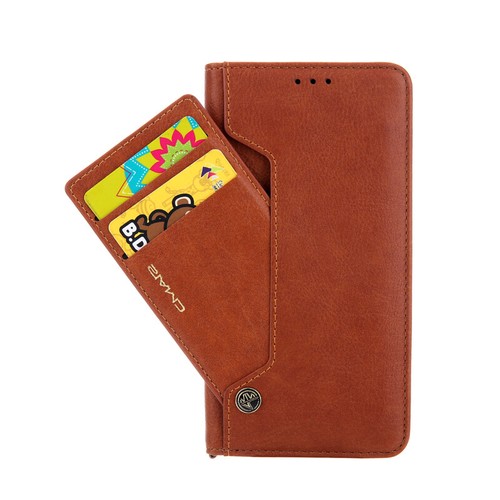 Genuine Leather Wallet Case Magnetic Flip Cover for Samsung Galaxy A14 A34 A54 - Picture 5 of 33