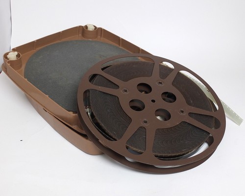 Vintage 16mm Movie Film Reel Time to Run Promo Print 112 20min 800ft - Foto 2 di 3
