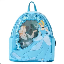 Loungefly Disney Cinderella Lenticular Princess Series Mini Backpack