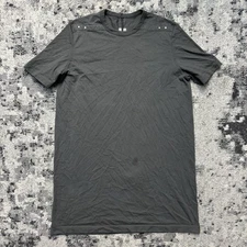 Rick Owens T Shirt Men’s Small Babel S/S 19 Long Rolled Hem