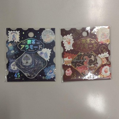 BGM Cafe A La Mode Post Office Blue Flake Sticker #d8536b