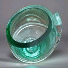 New ListingVth Mid Century Modern/Style Double Helix Spiral Vase Green Med/Lg 10" X 6"