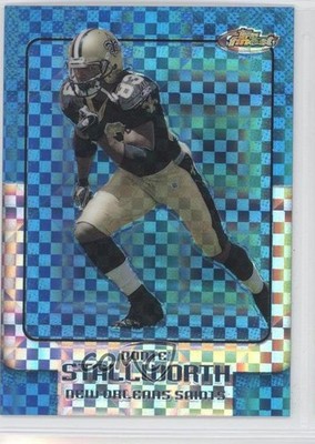 2006 Topps Finest Blue X-Fractor 16/150 Donte Stallworth #96 9ap