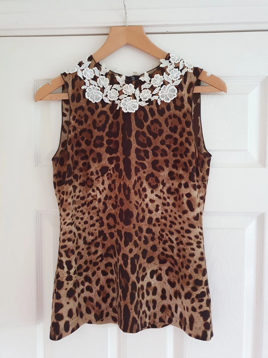 Dolce&Gabbana Women's Animal Print Tank Tops for Women for sale - eBay