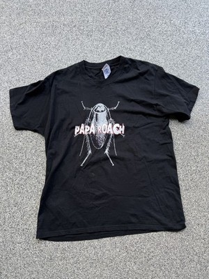 Vintage 2000 Papa Roach Come To Papa Tee Band T-shirts Size XL Fruit Of The Loom