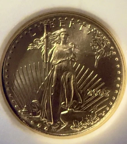 2002 $5 Gold American Eagle NGC MS69 1/10oz