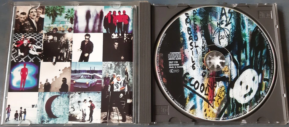 U2 - Achtung  Baby ; CD 1991 ; D ; Rock - Bild 2 von 3