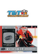 2021-22 Upper Deck Rookie Retrospective #RR-18 Alex Nedeljkovic Hurricanes