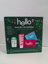 New Hello Deodorant Toothpaste Tooth Brush Towel Travel Bag Gift Set