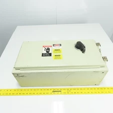 Wiegmann N12-12248 24"x 12"x 8" Electrical Enclosure W/ SELA36A10100 Disconnect