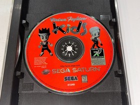 Virtua Fighter Kids (Sega Saturn, 1996) CD in Case with Back Art (No Manual) EX