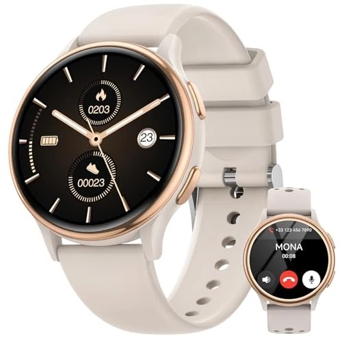 2025 Smart Watches for Women, Waterproof Fitness Tracker - Silver (Model G53)
Opens in a new window