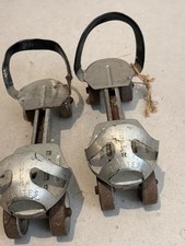 Vintage "Super Skates" metal roller skates collectable