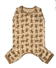 Vibrant Life Gingerbread  Pet Pajamas size XS