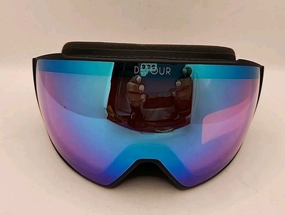 NEW Detor Key Snow Goggles - Blue/Orange/Black w/Two Straps