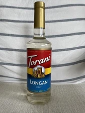 NEW TORANI LONGAN Flavoring Syrup, Glass Bottle, 750ml, 25.4 fl oz