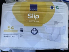 NEW 25 Pack Abena Slip Premium Level 4 Adult Diapers