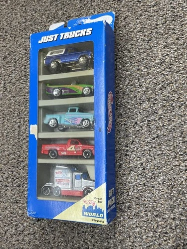 Vintage 1996 Hot Wheels Just Trucks 5-Pack