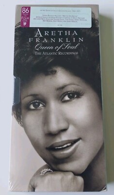 Aretha Franklin 4xCD Box Queen of Soul Atlantic 1992 Neu & Versiegelt