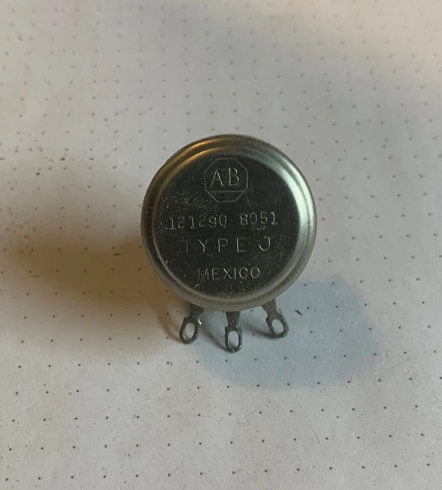 【ビンテージ希少】Allen-Bradley 500K-OHM typeJ Allen Bradley Type J Dual 500k Audio Potentiometer JJLA500K for