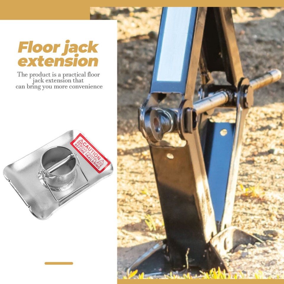 2pcs Removable Foot Pad Trailer Jack Foot Plate Trailer Stabilizer Jack Foot eBay