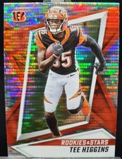 2021 Panini Rookies & Stars Tee Higgins Pulsar Prizm Box Set Bengals B050