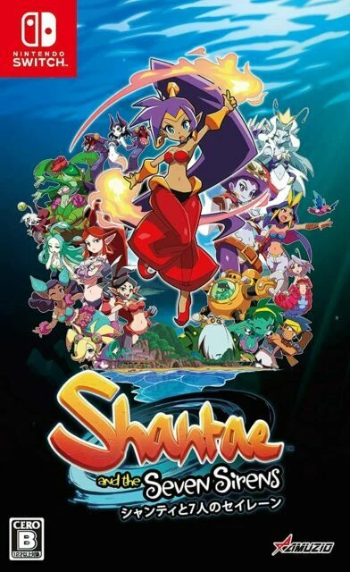 Shantae and the Seven Sirens (Nintendo Switch, 2020, Version Japonaise)