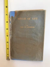 Ripples Of Life Paul W Lindstrom 1st Edition Poetry Signed 1938 30s