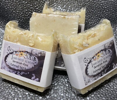 Oatmeal Sea Salt Face Bar