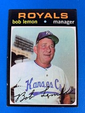 1971 Topps #91 Bob Lemon (HOFer) Baseball Card