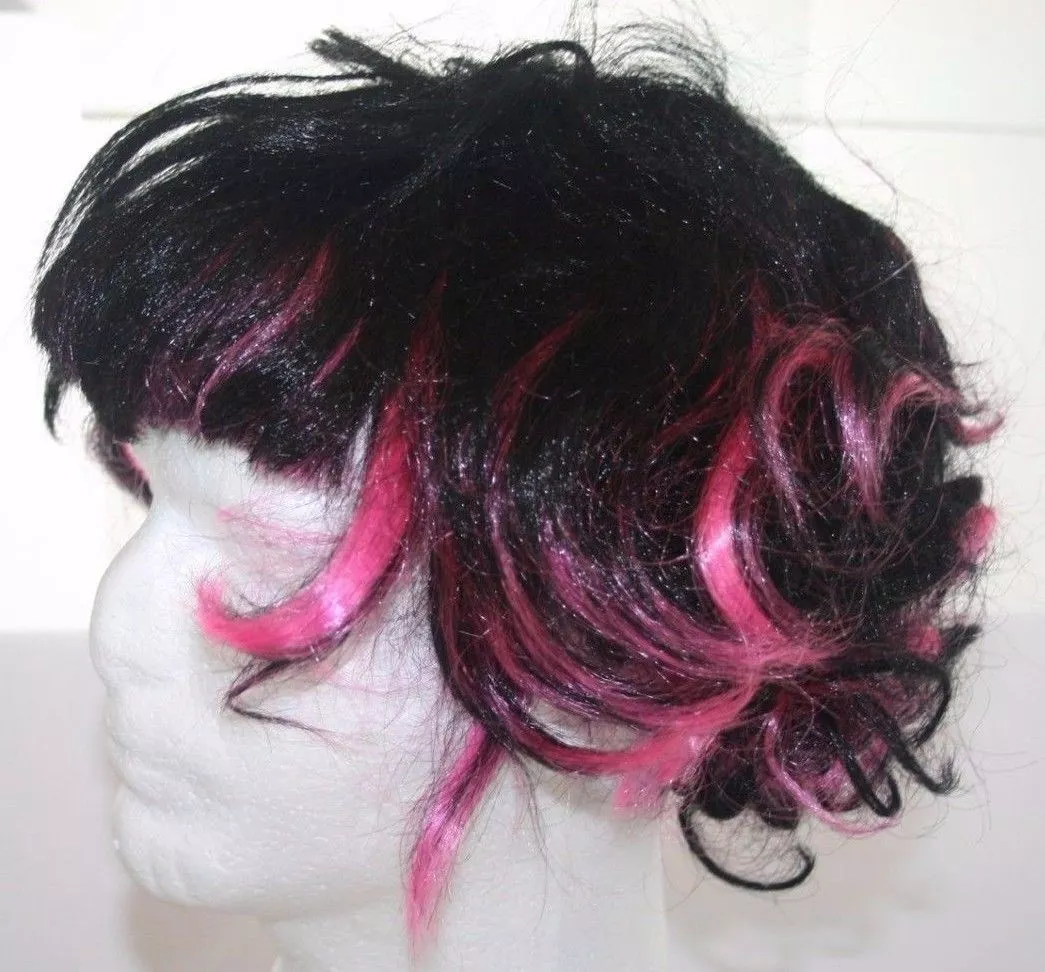Short hair halloween sale wig