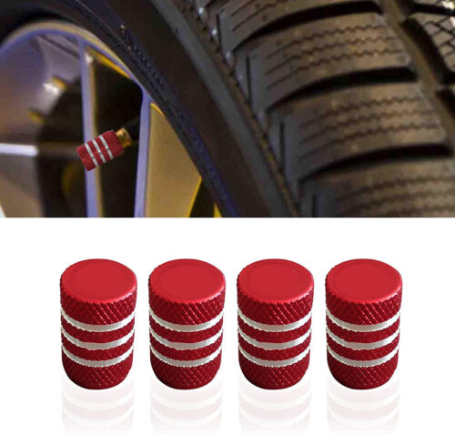 4PCS Tesla Tire Valve Stem Caps Tire Dust Caps Accessory for Tesla Model 3 Y X S - Photo 1/9