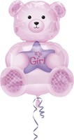 Anagram International It's A Girl Bear Shape 24 Multicolor on sale Anagram International It's A Girl Bear Shape 24 Multicolor on sale