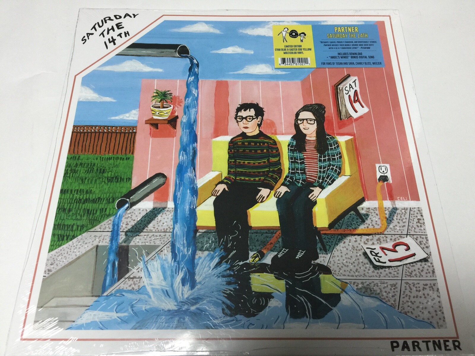 PARTNER - SATURDAY THE 14TH - LP VINYL - NEW SEALED