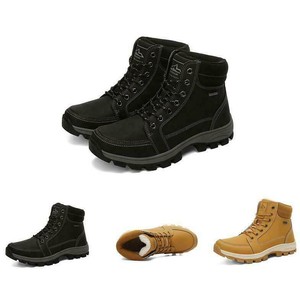 mens slip on fur lined boots