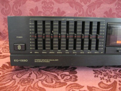 Sherwood EQ-1330 9-Band Stereo Graphic Equalizer - Nice! | eBay