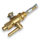 1/4'' Petrol Fuel Gas Tap Petcock Compatible with Norton Triumph BSA Brass