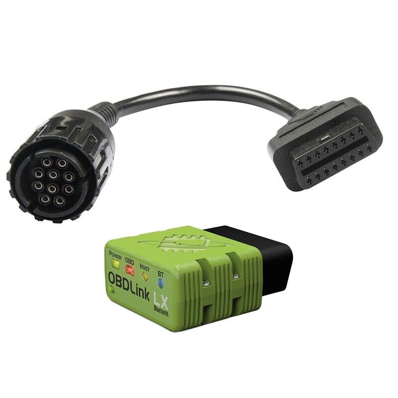 OBDLink LX Bluetooth Adapter With 10PIN Connector For BMW OBDLink LX Bluetooth Adapter With 10PIN Connector For BMW