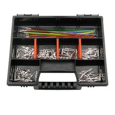 Sortimentskasten mit 170 St. MQS Quadlock Kontakt Stift VW 907 650.02 BMW FAKRA