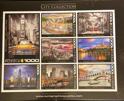 Puzzle Eurographics 1000 Pièces Pont Du Golden Gate San Francisco - 68 X 48 Cm, Neuf