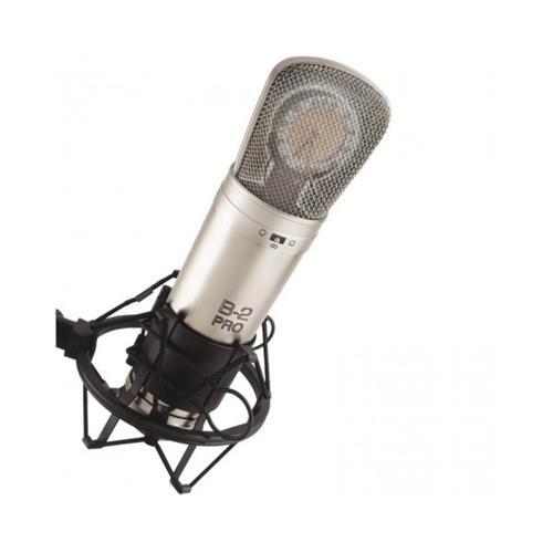 BEHRINGER B2-PRO MICROFONO STUDIO CONDENSATORE CARDIOIDE OMNIDIREZIONALE FIGURA