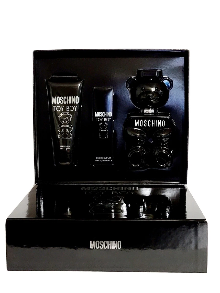 MOSCHINO TOY BOY 3PC GIFT SET FOR MEN BRAND NEW eBay