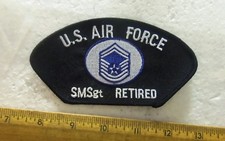 US Air Force - Patch brodé à la retraite SMSgt